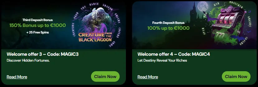 Bonuses and Promotions